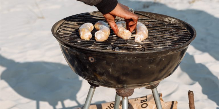 Auch im Winter lässt sich das eine oder andere auf den Grill bringen.