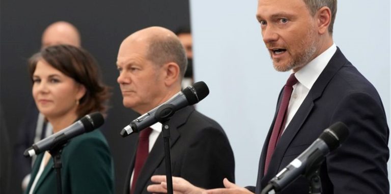 Die Verhandlungen zwischen SPD, Grünen und FDP laufen holprig ab.