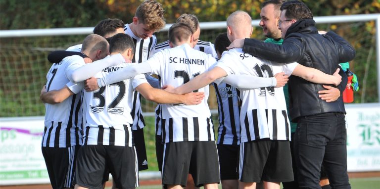 Der SC Hennen ging erstmals unter der Regie von Trainer Peter Habermann nicht als Sieger vom Platz.