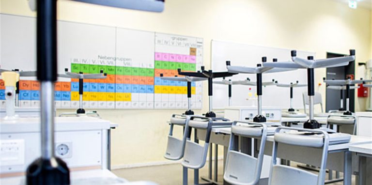 Wird es zu kalt in den Klassenräumen, fällt der Unterricht aus.