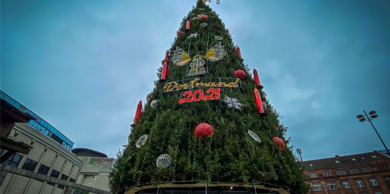 Auf dem Dortmunder Weihnachtsmarkt gilt die 2G-Regelung. Ungeimpfte dürfen ihn also nicht besuchen.