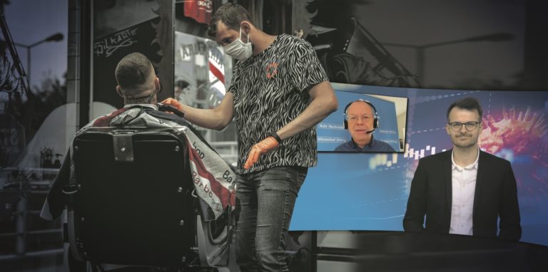 Vor allem Ungeimpfte müssen sich auf harte Maßnahmen einstellen, die der Corona-Gipfel heute beschließen könnte. Was genau geplant ist, erörtern Jens Ostrowski und Ulrich Breulmann im Video-Gespräch.