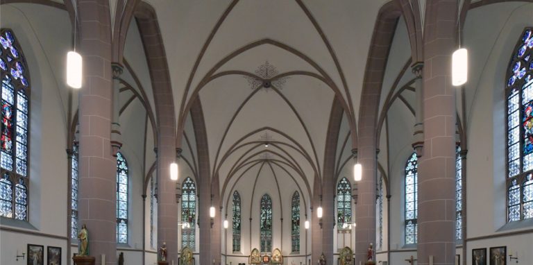 Die Herz-Jesu-Kirche erstrahlt nach der Renovierung fast wie neu.