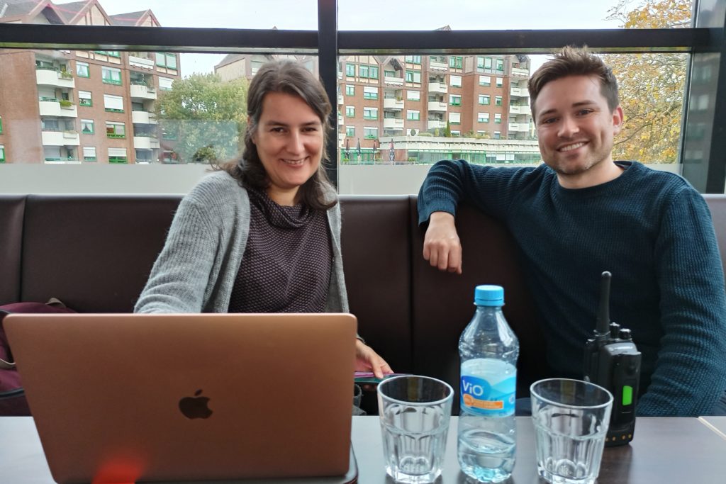 title attribut Sonja Hofmann und Max Biela freuen sich aufs Kinofest 2021, das am 23. November in der Cineworld startet.