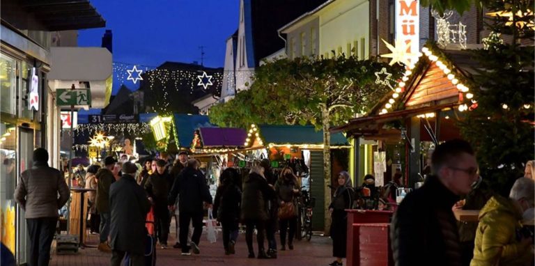 Auf dem Lüner Weihnachtsmarkt wird eine Maskenpflicht eingeführt.