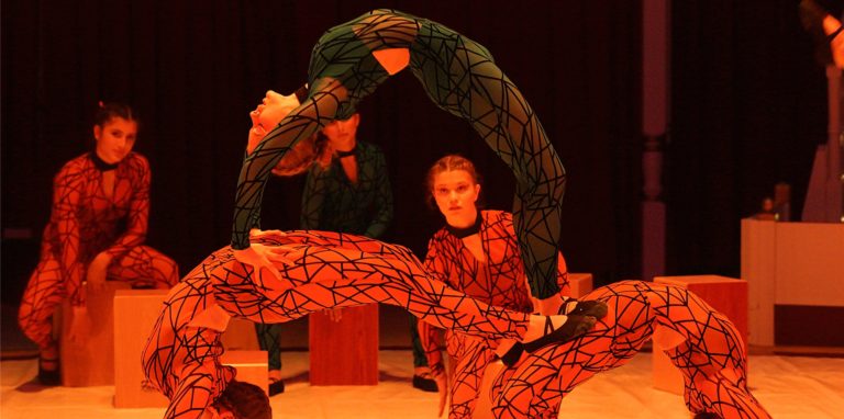 Die Schülerinnen und Schüler präsentieren wieder ein tolles Programm. Dieses Jahr erfreut der Circus Travados mit „Sono“.
