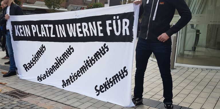 In der Vergangenheit hat das Werner Bündnis gegen Rechts zu verschiedenen Kundgebungen aufgerufen. Am Montag (20. Dezember) will man sich Querdenkern in der Corona-Krise entgegen stellen.