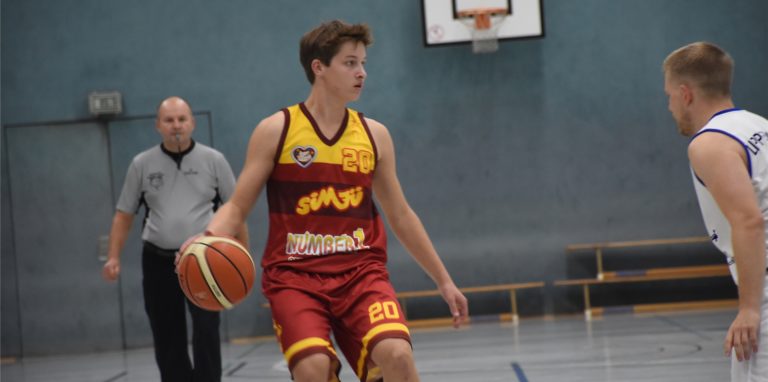 Len Eckardt spielt bisher meistens noch in der LippeBaskets-Zweiten.