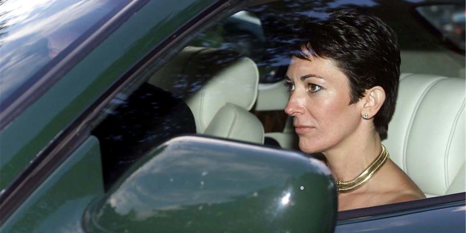 Ghislaine Maxwell bei der Hochzeit einer Freundin in England.