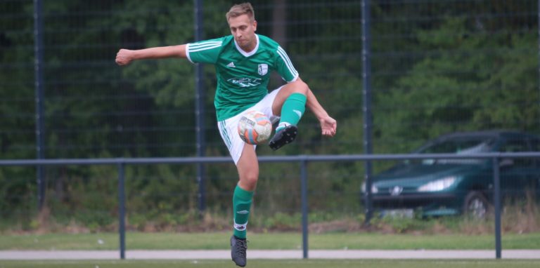 Maik Banna – hier noch im Trikot der SG Selm – ist ganz schön rumgekommen in seiner fußballerischen Laufbahn. Jetzt kehrt er zum dritten Mal zum BV Lünen zurück.