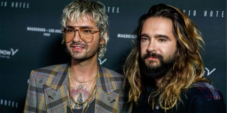 Tom (l) und Bruder Bill Kaulitz waren über Silvester Hausmänner – mit «richtigen Abwaschhänden».