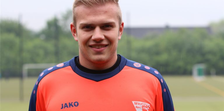 Tristan Schlossarek ist neuer Keeper bei Westfalia Wethmar. Zuvor spielte er in der Landesliga für den Werner SC.