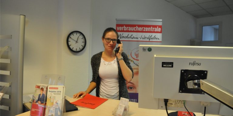 Pia Blödow von der Lüner Verbraucherberatung berät derzeit viele Kunden der Stromdiscounters Stromio, der seine Lieferungen im Dezember eingestellt hat.