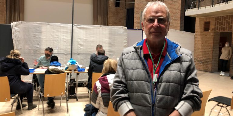Dr. Detlev Bolle leitete die Kinderimpfaktion im Bürgerhaus Selm.