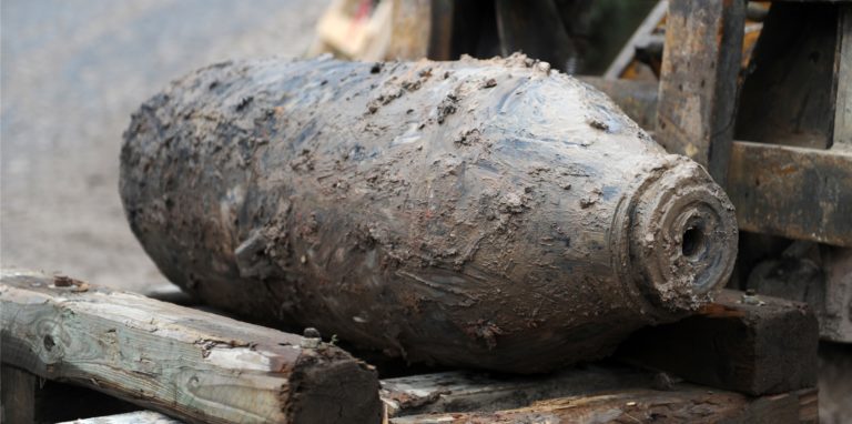 In Dortmund ist ein Bomben-Blindgänger aus dem Zweiten Weltkrieg entdeckt worden (Symbolbild).