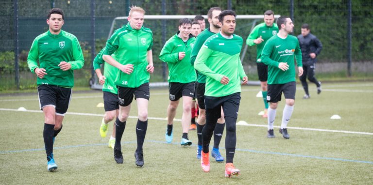 Auch im Winter wird beim PSV Bork viel auf Fitness gesetzt.