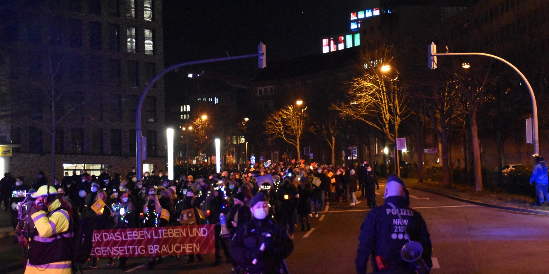 Bereits am vergangenen Montag demonstrierten viele Impfgegner auf dem Dortmunder Wall.