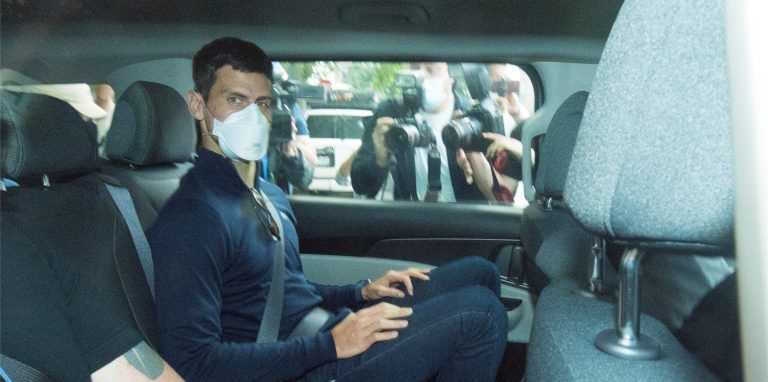 Tennis-Star Novak Djokovic muss Australien verlassen. Er kann nicht an den Australian Open teilnehmen.