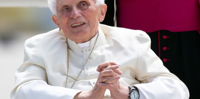 Der emeritierte Papst Benedikt XVI