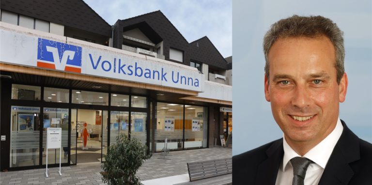 Die Volksbank öffnet ihre Filiale am 1. April zum letzten Mal. „Es sind hauptsächlich ältere Menschen, die uns besuchen“, sagt Volksbank-Chef Peter Zahmel.