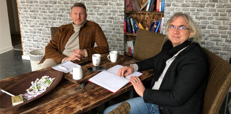 Die beiden Gründer: Friedhelm Müller (l.) und Roland Breitling.
