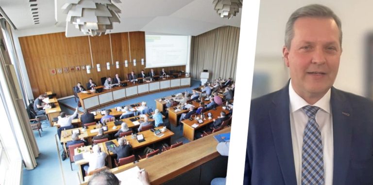Die Fronten zwischen Lünens Bürgermeister Jürgen Kleine-Frauns und den Ratsvertretern sind zurzeit verhärtet.