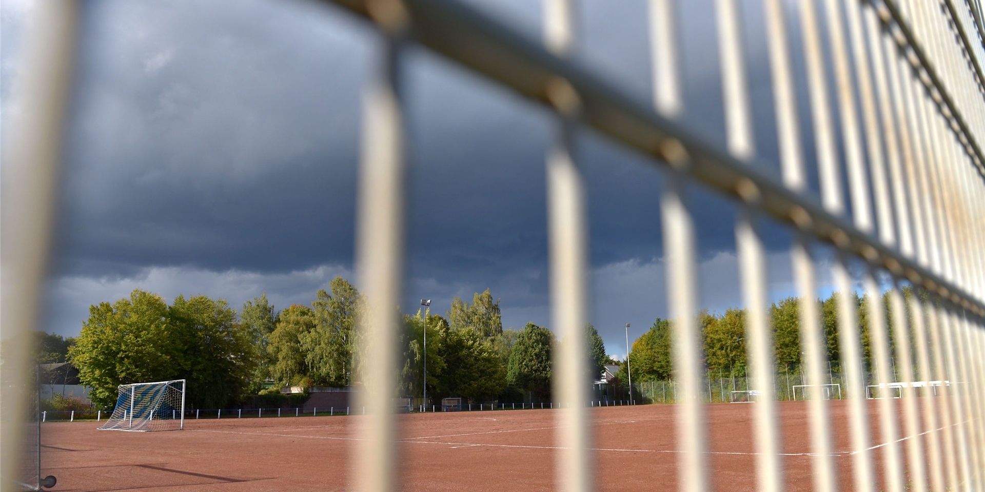 Ein Blick über den Sportplatz in Schwerte-Wandhofen