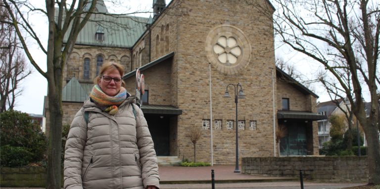 Stephanie Prünte ist seit November Vorsitzende des Pfarrgemeinderates St. Marien und trägt Sorge für alle katholischen Gemeinden in Schwerte.