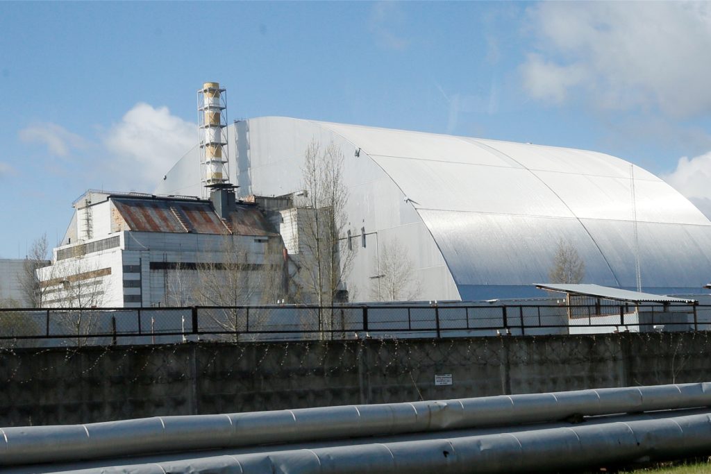 Den explodierten Reaktor im Kernkraftwerk Tschernobyl konnten russische Truppen am Donnerstag (24. Februar) erobern. Den explodierten Reaktor im Kernkraftwerk Tschernobyl konnten russische Truppen am Donnerstag (24. Februar) erobern.