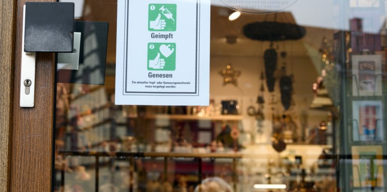 Wie hier in Brandenburg wird auch in Selm bald 2G im Einzelhandel gelten.