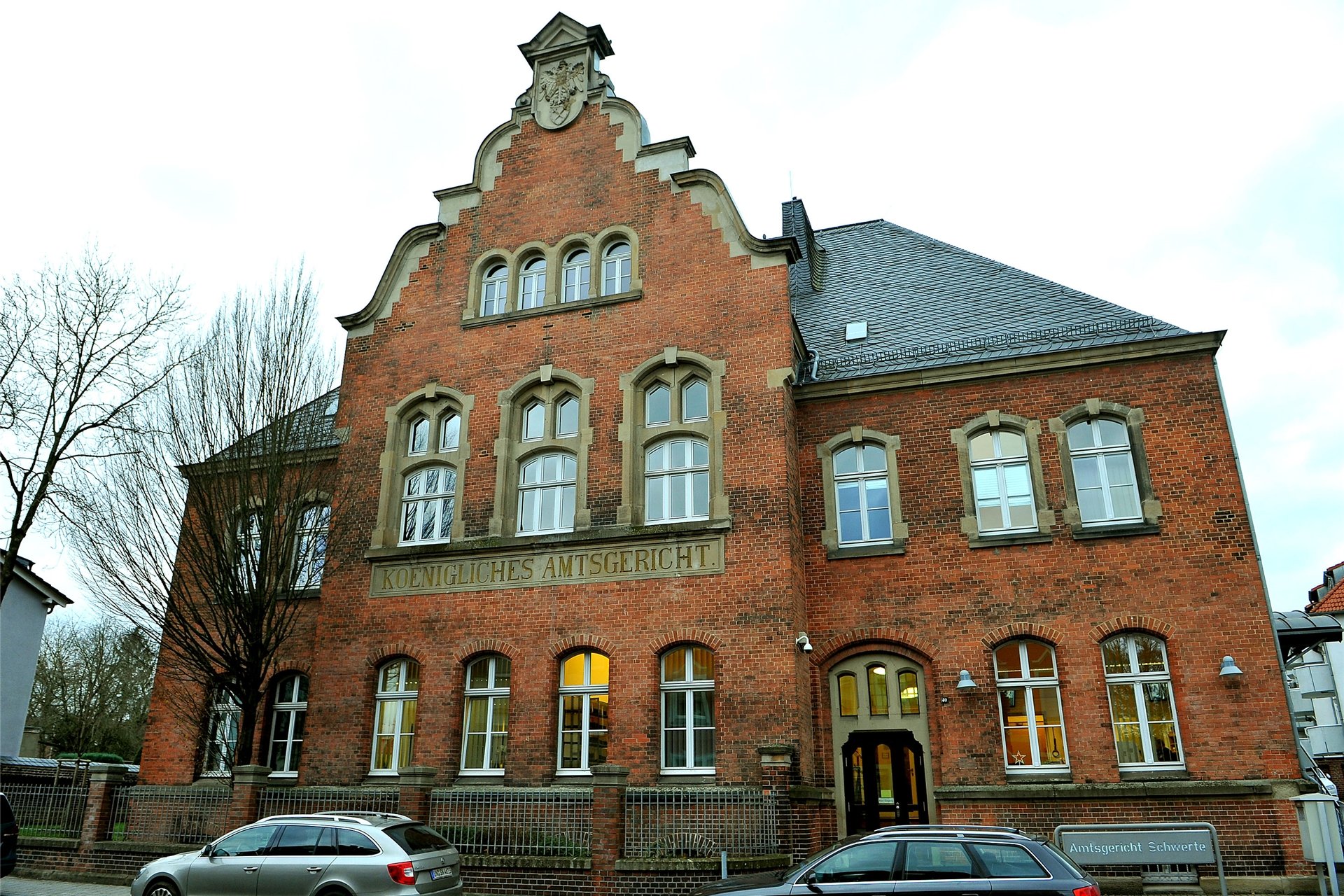 Das Amtsgericht Schwerte ist Schauplatz für Gerichtsverhandlungen.