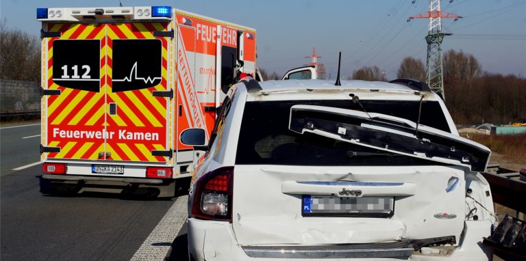 Zwischen Unna und Kamen ist auf der A1 am Donnerstag ein Unfall passiert. Der Rettungsdienst war vor Ort. Es ist laut Polizei aber niemand verletzt worden.