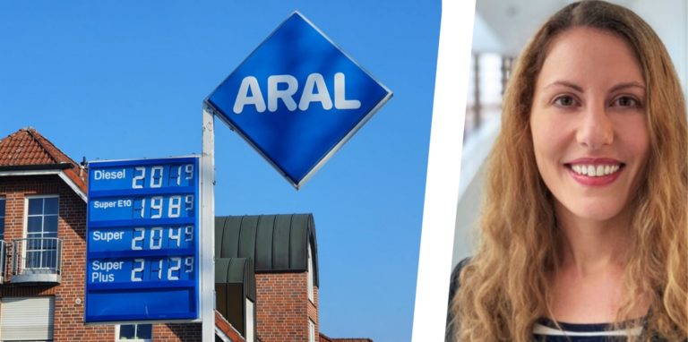 Auch an der Aral-Tankstelle an der Cappenberger Straße in Lünen sind die Spritpreise über die 2-Euro-Marke geklettert – auch für Diesel (ganz oben). Die ADAC-Sprecherin Anne-Sophie Barreau hatte das vor einer Woche noch für unwahrscheinlich erklärt.