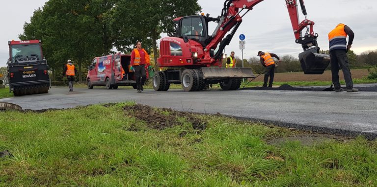 Die Wickeder Straße wird auf Höhe der Ortsdurchfahrt Wickede sehr lange gesperrt sein.