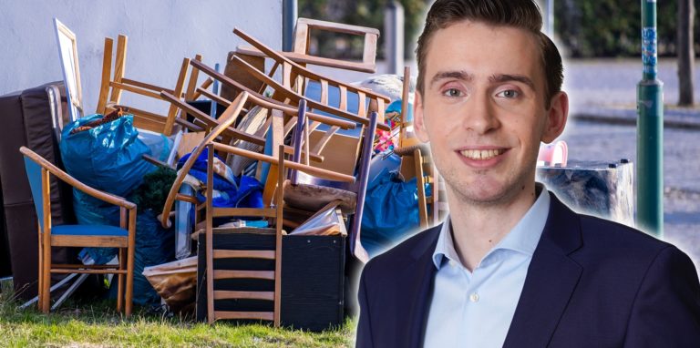 Die SPD um Fabian Erstfeld will Nägeln mit Köpfen machen und die Sperrmülltage ausprobieren.
