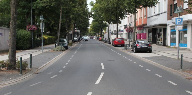 Entlang der Waltroper Straße in Lünens größtem Stadtteil Brambauer stehen immer wieder Ladenlokale leer.