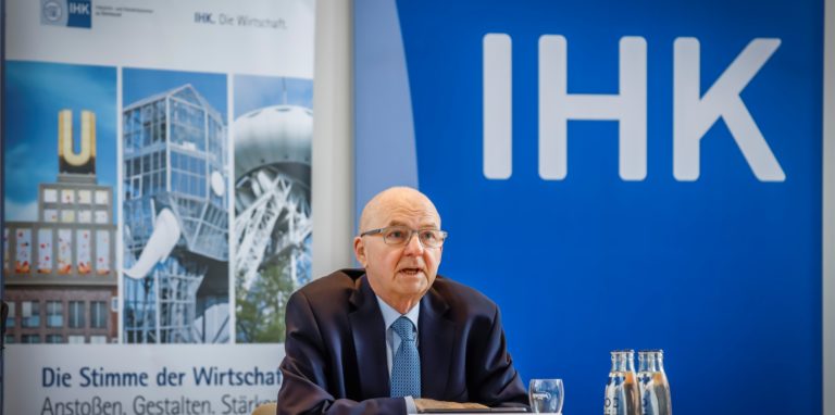 IHK-Präsident Heinz-Herbert Dustmann fordert „mehr Anstrengungen für die City.“