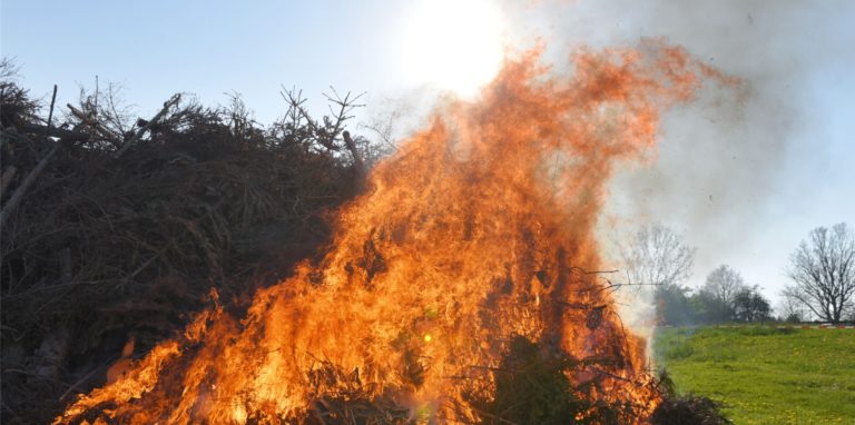 Dieses Jahr finden wieder viele Osterfeuer statt.