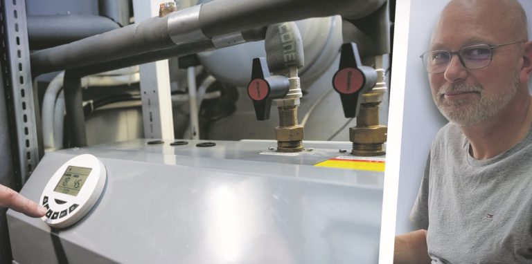 Wärmepumpen sind als Ersatz für Öl- und Gasheizungen schwer nachgefragt. Das spürt auch Thorsten Schlegel, Geschäftsführer des gleichnamigen Sanitär- und Heizungsbetriebs in Datteln.