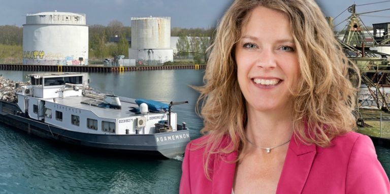 Sie soll die neue Chefin am Dortmunder Hafen werden und auf den Vorstandsstuhl rücken.