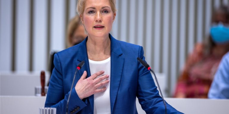 Manuela Schwesig (SPD), Ministerpräsidentin von Mecklenburg-Vorpommern.
