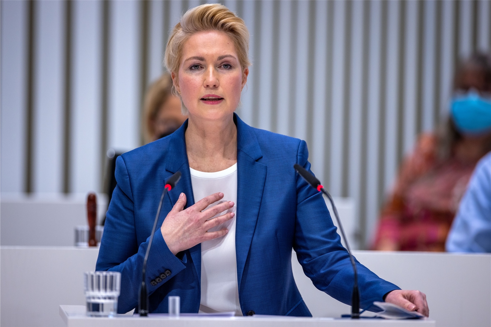 Manuela Schwesig (SPD), Ministerpräsidentin von Mecklenburg-Vorpommern.