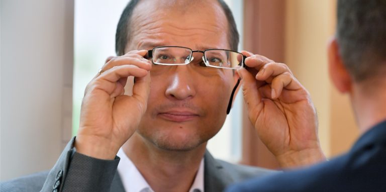 Stefan Möller, AfD-Co-Landes­sprecher in Thüringen. Ein Unternehmer hat die AfD in Thüringen verklagt, weil sie seine Spende „nicht verdient“ habe.