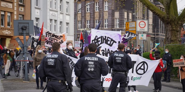 2021 fanden 15 Demos am 1. Mai statt. Auch für dieses Jahr ist bereits viel angekündigt worden.