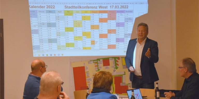 Andreas Hennemann (vorne) musste nun leider die Absage eines Events im Fröndenberger Westen verkünden.