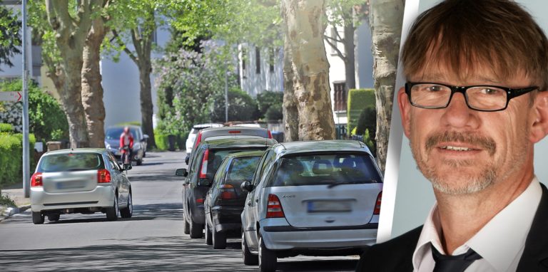 Über die Graf-Adolf-Straße führt offiziell ein Abschnitt des Ruhrtalradweges. Die SPD-Fraktion – im Bild Fraktionschef Klaus Böning – fordert, dass vor allem der sehr unübersichtliche Abschnitt zwischen Bismarckstraße und Stadtwerken für Radfahrer sicher wird.