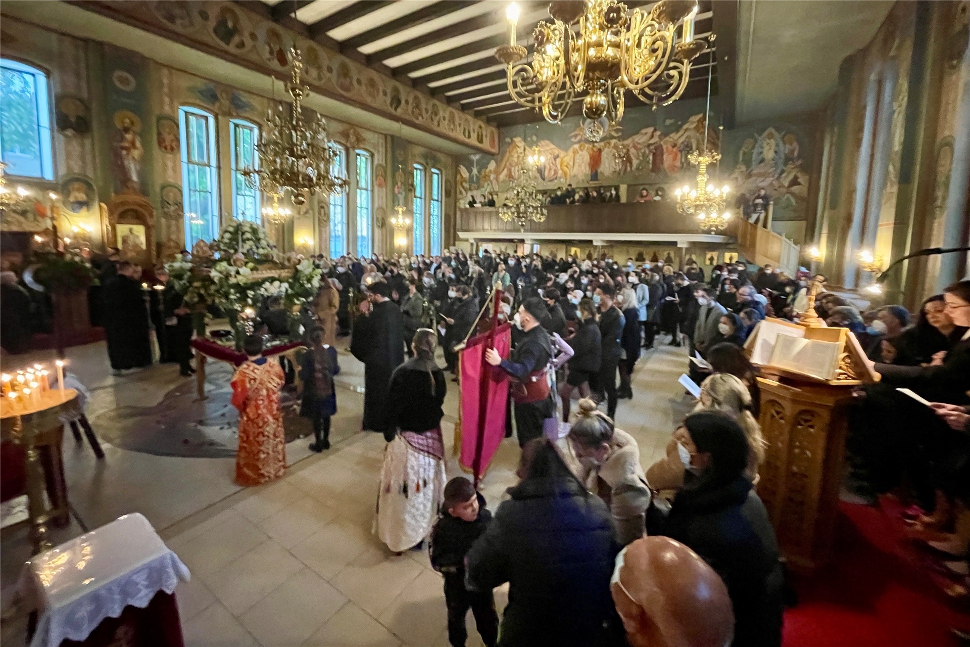 Die griechisch-orthodoxe Gemeinde in Dortmund feiert am 22.4. Karfreitag.
