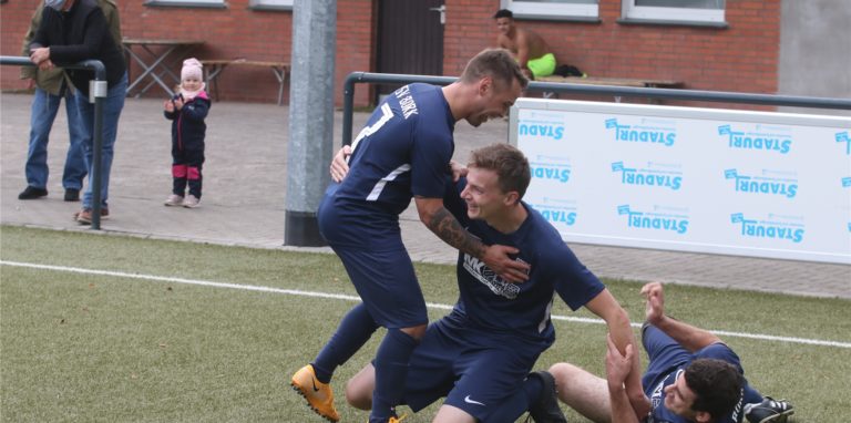 Christian Voßschmidt (2.v.r.) war der erfolgreichste Torschütze beim PSV Bork.