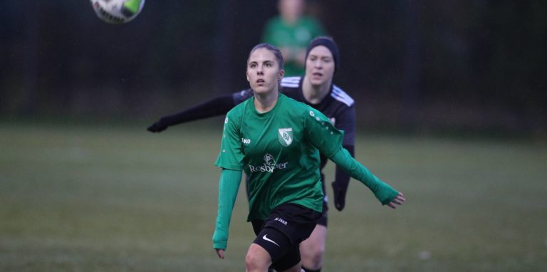 Melissa Herzberg vom PSV Bork beeindruckte im letzten Spiel mit drei Toren.