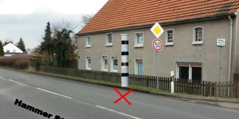 So hatte der Bürgerverein Alte Heide 2016 schon einmal eine dauerhafte Tempoüberwachung an der Hammer Straße entworfen. Nun erneuerte er seinen Antrag.